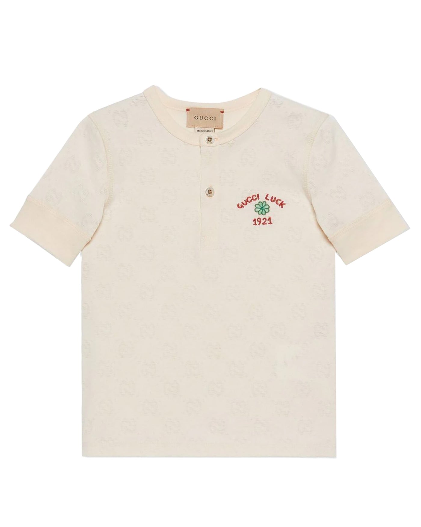 GUCCI KIDS GG JACQUARD T-SHIRT