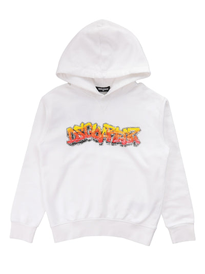 DSQUARED2 KIDS SWEATSHIRT WITH HOOD