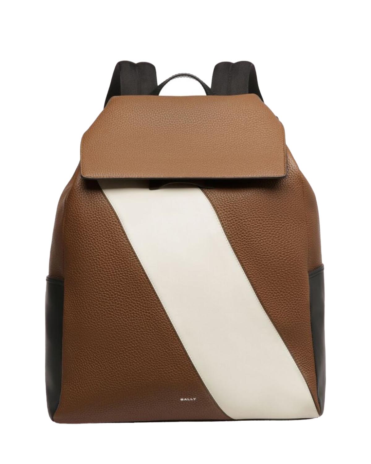 BALLY LEATHER BACKPACK