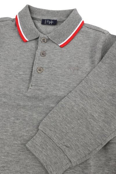 IL GUFO KIDS POLO LONG SLEEVE