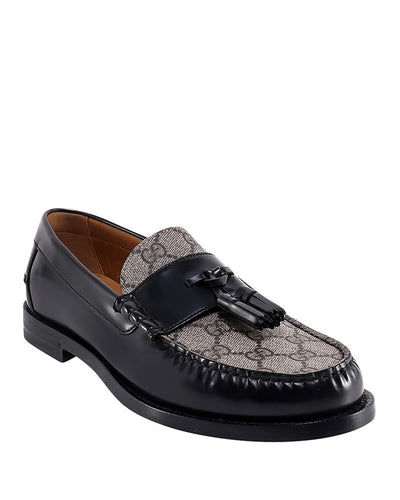 GUCCI GG LOAFER WITH TASSEL