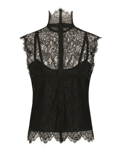 DOLCE&GABBANA LACE TOP