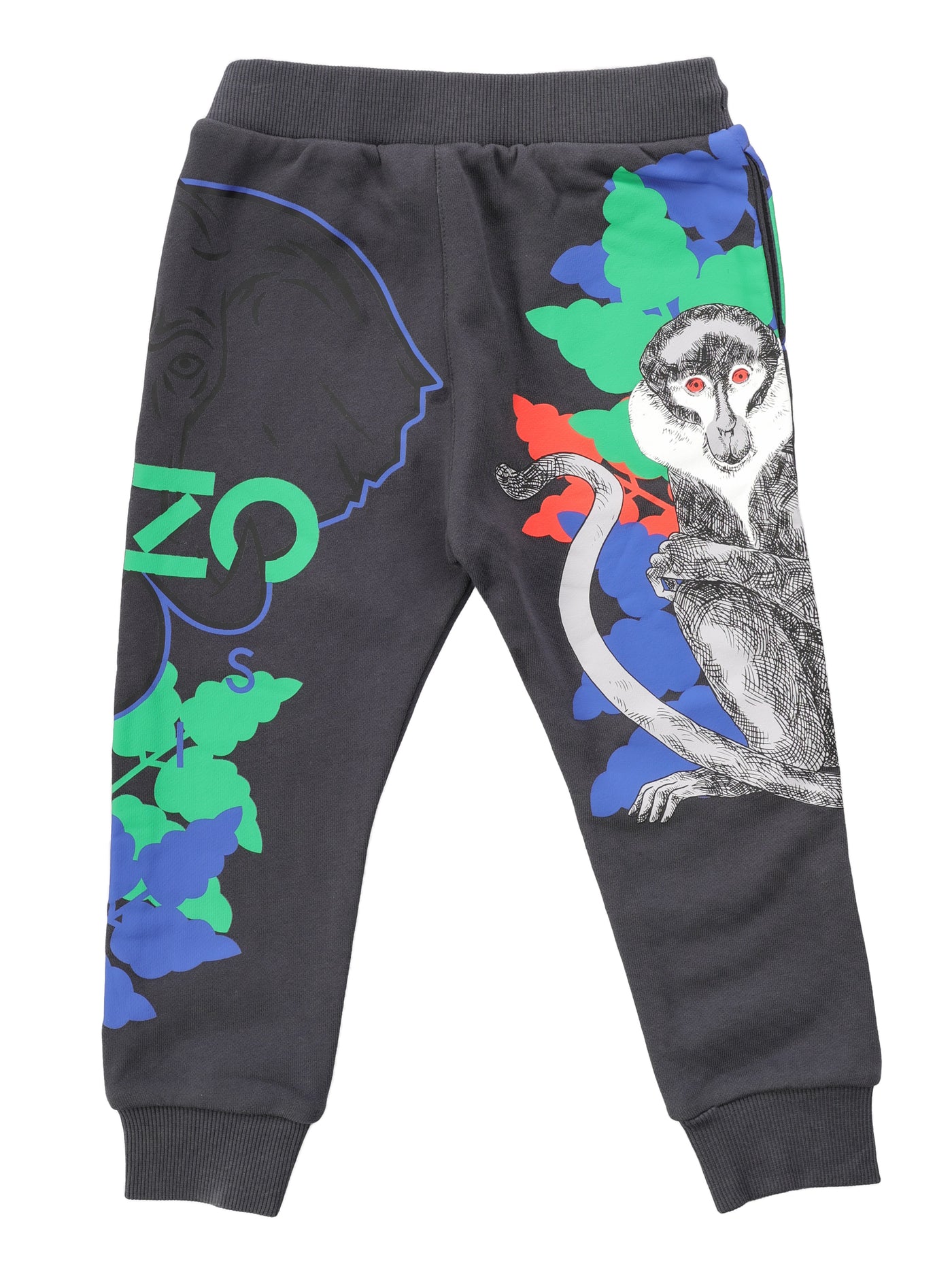 KENZO KIDS TRACKSUIT PANTS WITH LOGO