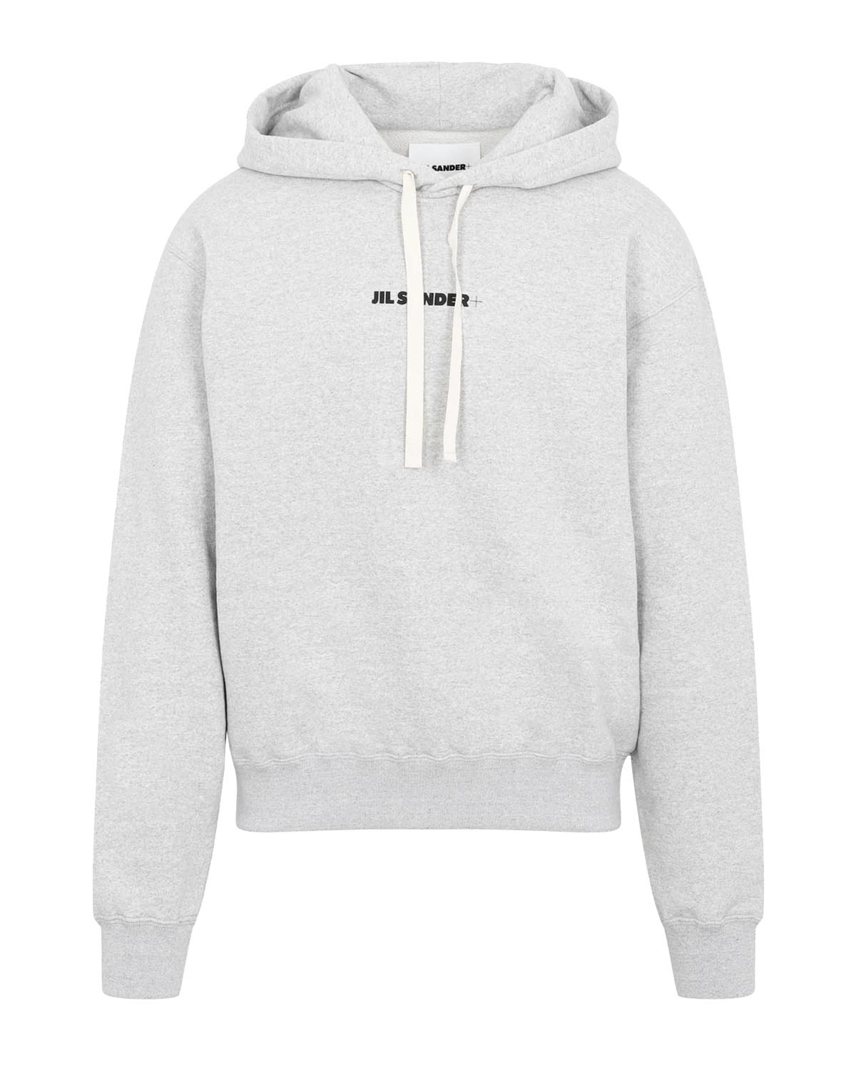 JIL SANDER HOODED SWEATSHIRT WITH LOGO