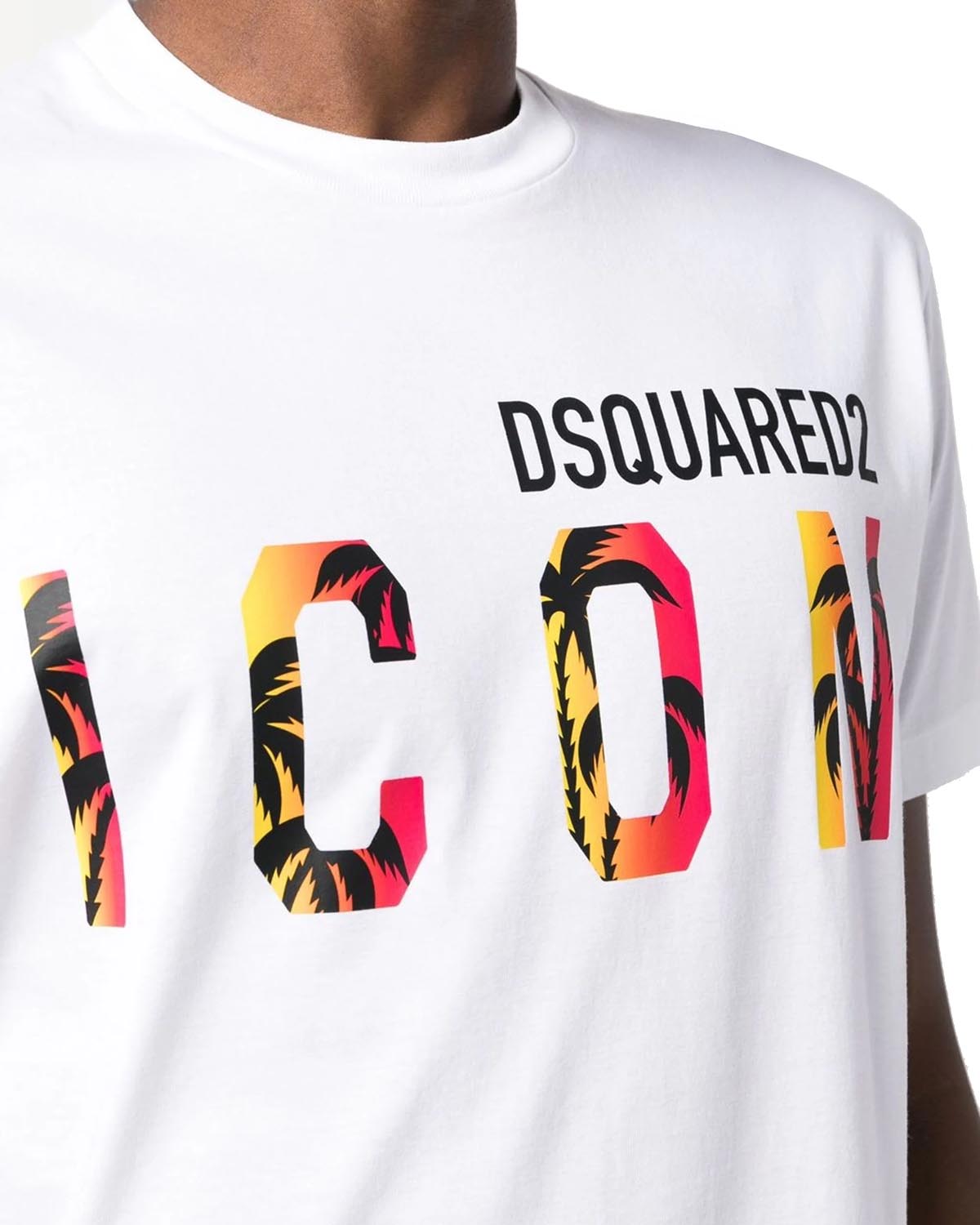 DSQUARED2 ICON PRINT T-SHIRT 