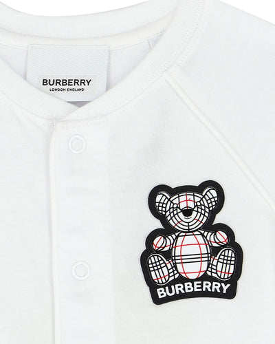 BURBERRY KIDS NEWBORN ONESIE