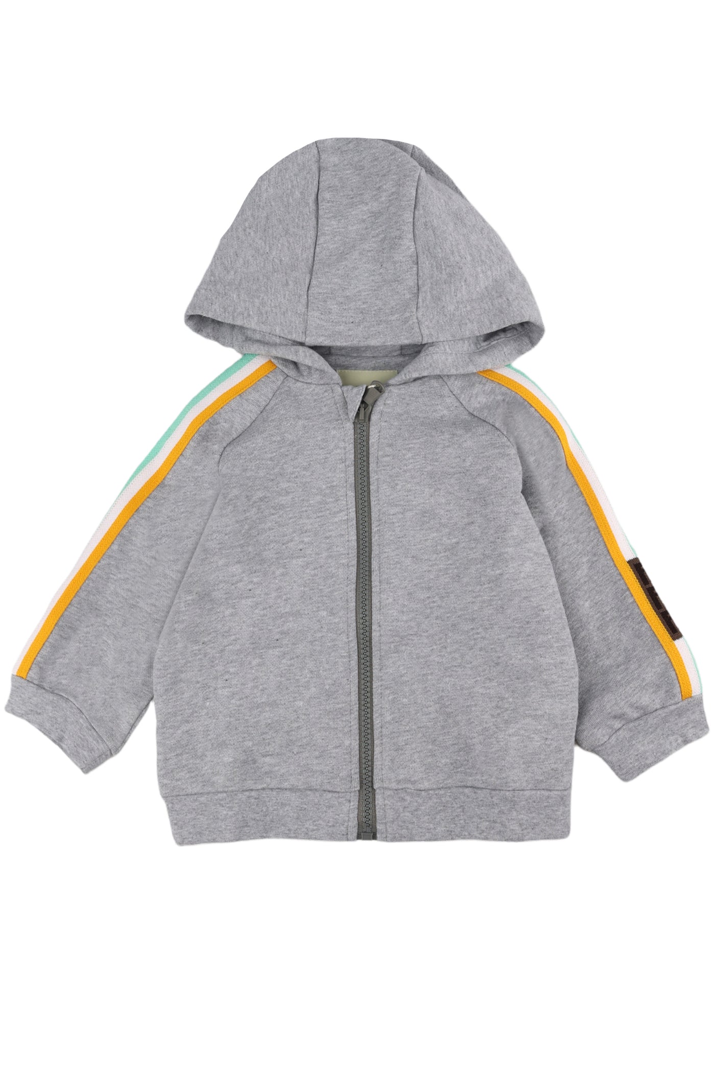 FENDI KIDS SWEATSHIRT HOODIE WITH FULL ZIP