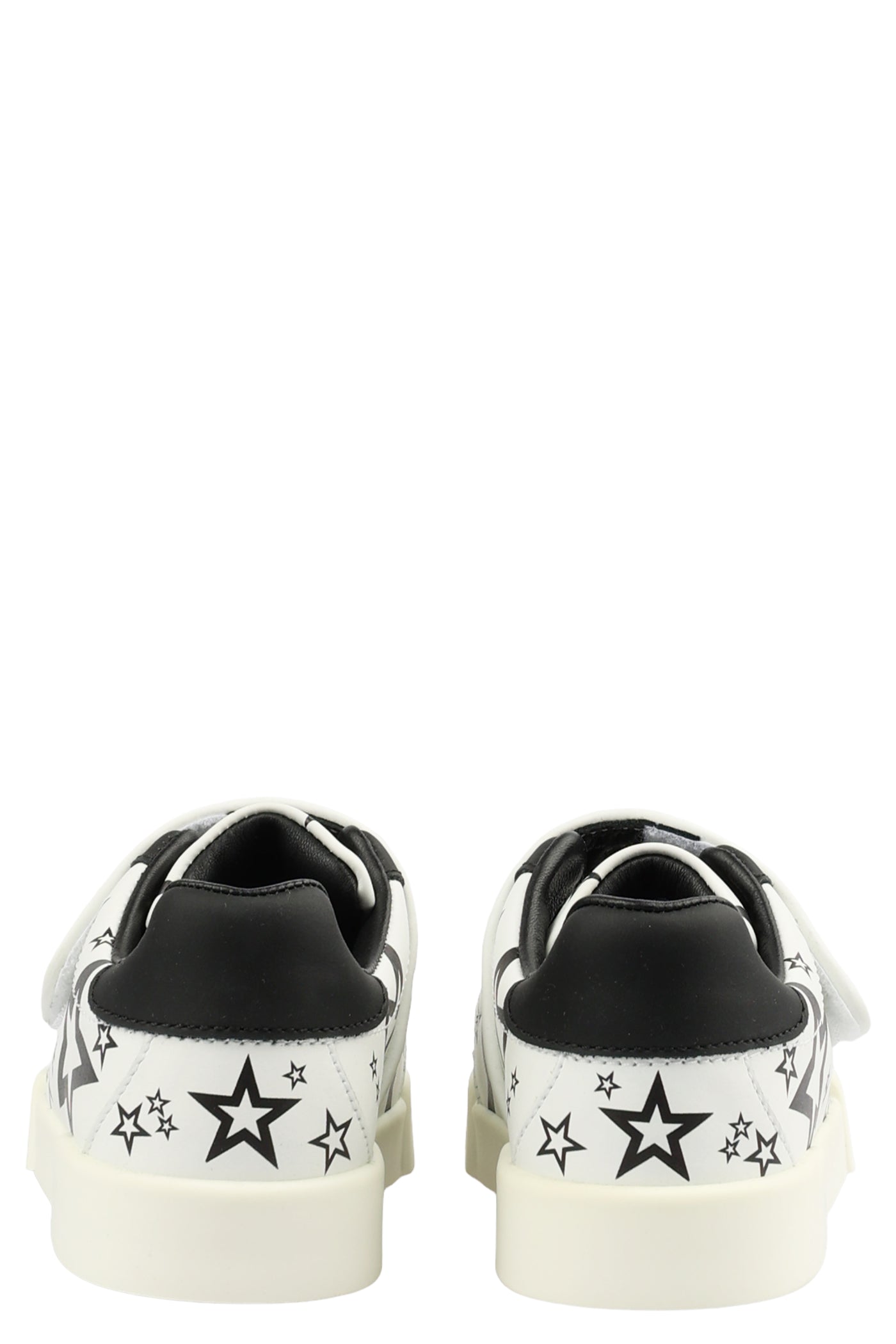 DOLCE & GABBANA KIDS LEATHER SNEAKERS