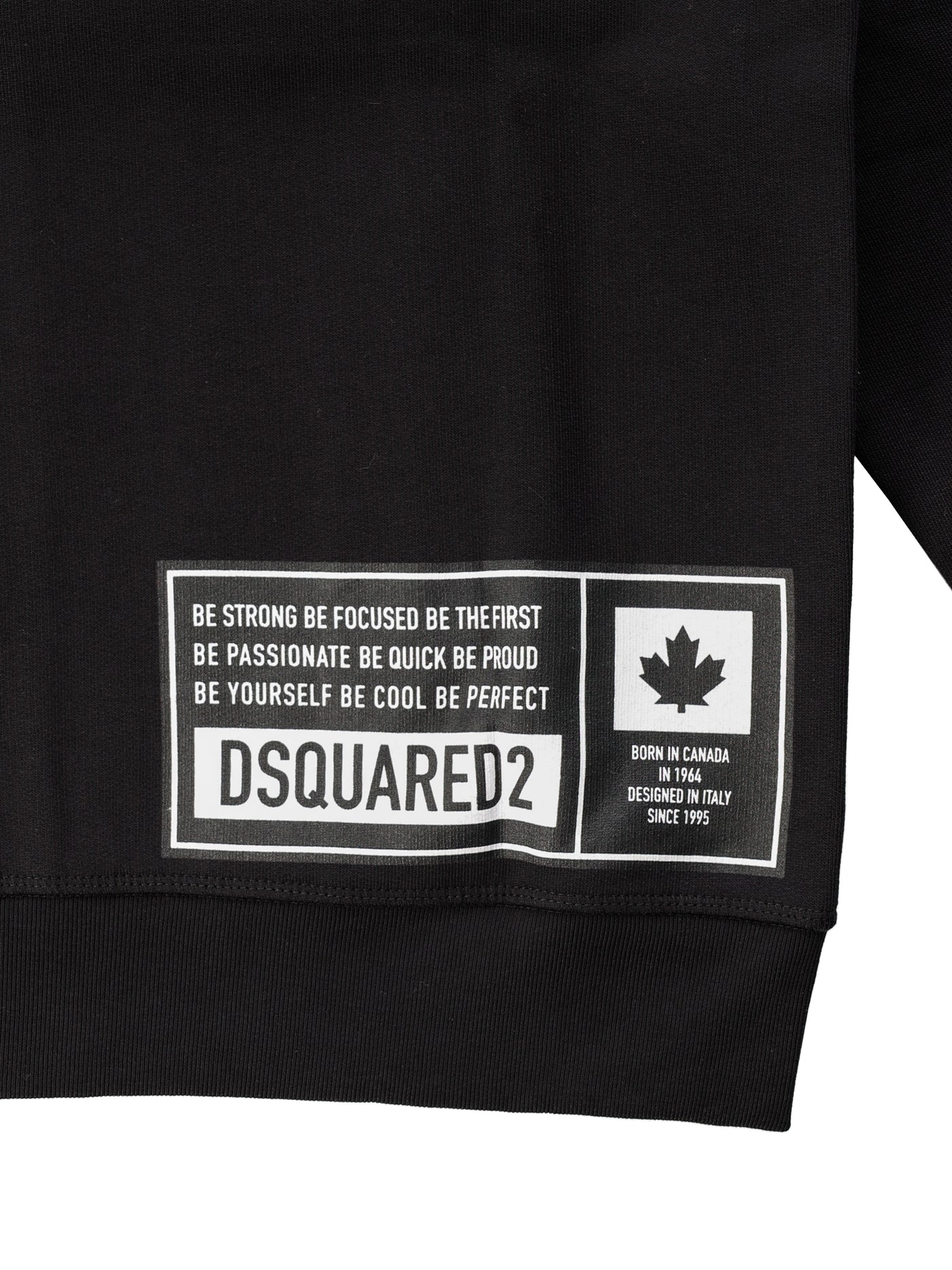 DSQUARED2 KIDS SWEATSHIRT WITH ZIP & HOOD