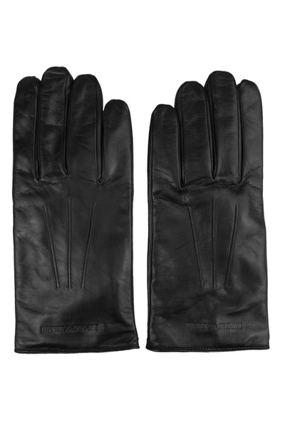 EMPORIO ARMANI LEATHER GLOVES