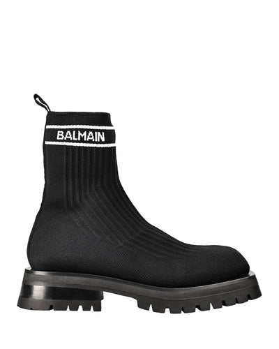 BALMAIN KNIT BOOTS