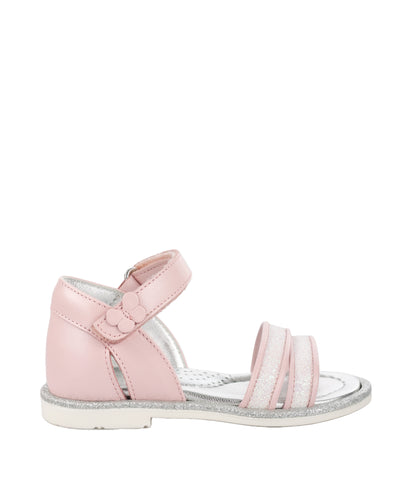 MONNALISA KIDS LEATHER SANDALS