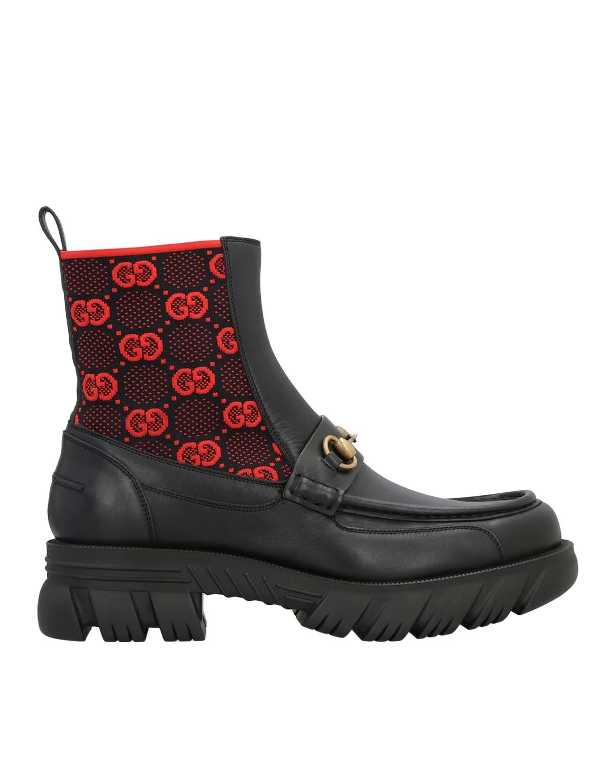 GUCCI ANKLE BOOTS WITH LOGO GG