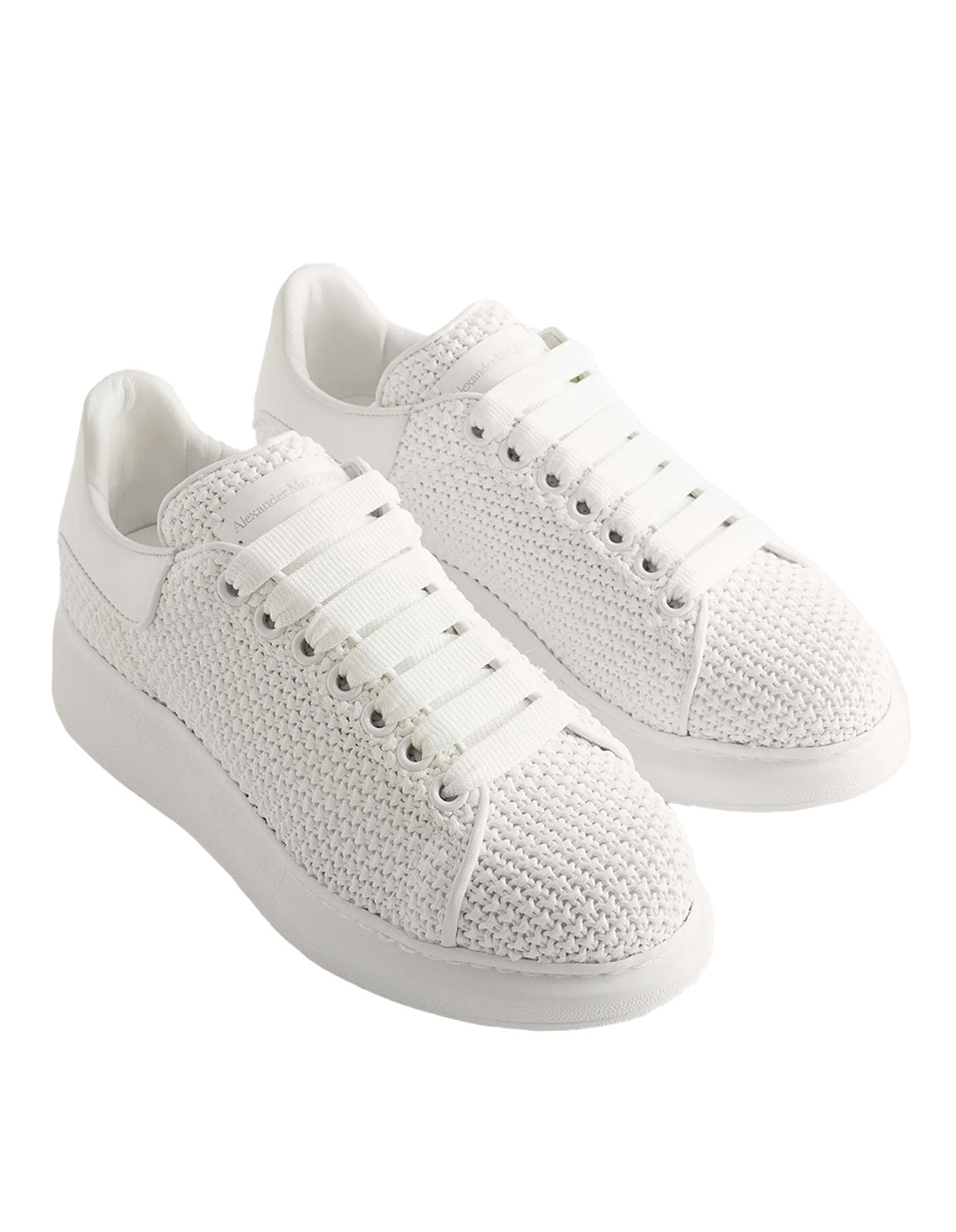 ALEXANDER MCQUEEN LARRY RAFFIA SNEAKERS