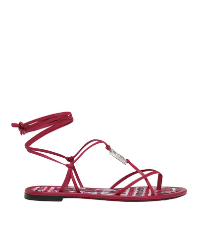 DOLCE&GABBANA DG LOGO SANDALS