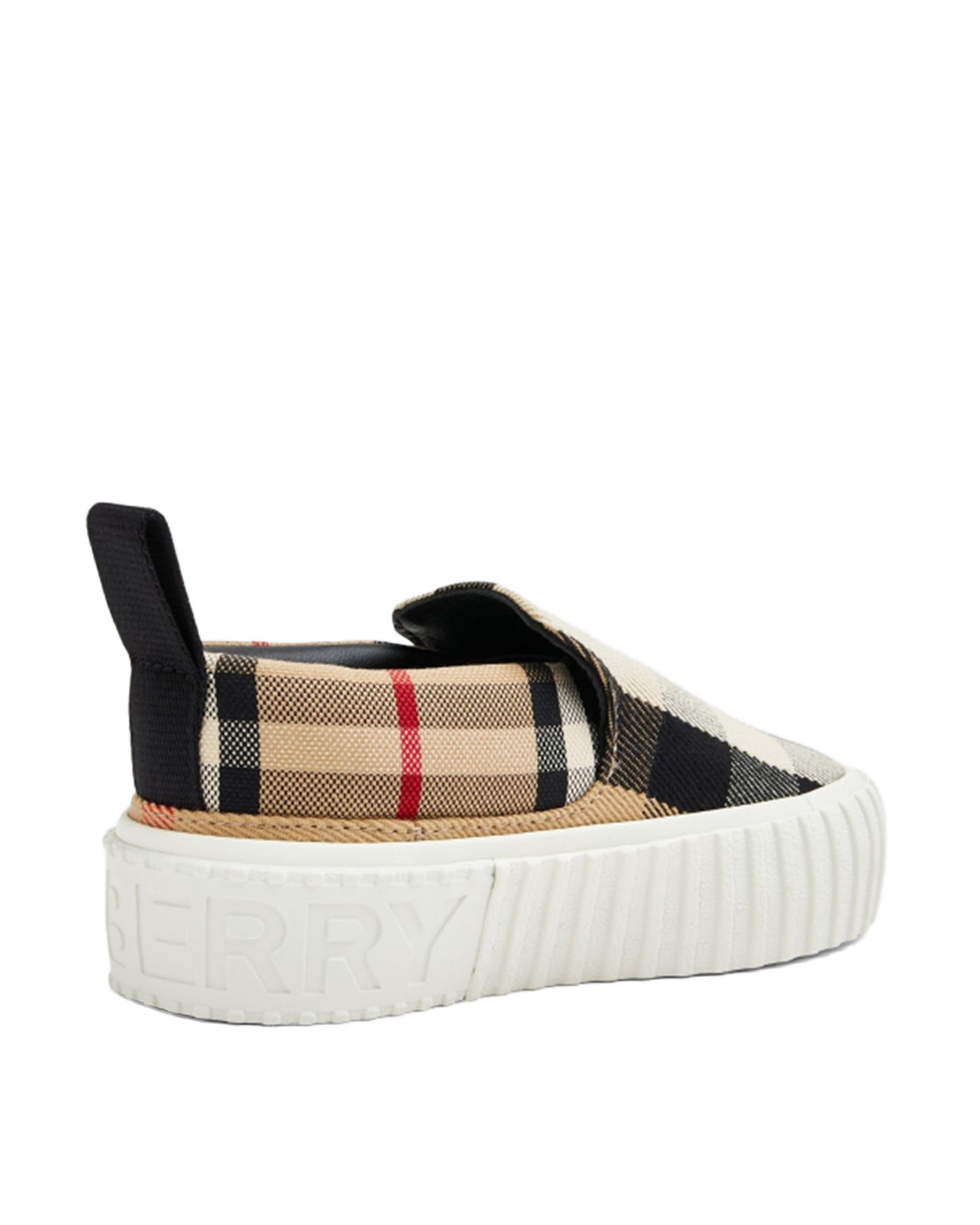 BURBERRY KIDS ANDREW SLIP-ON SNEAKERS