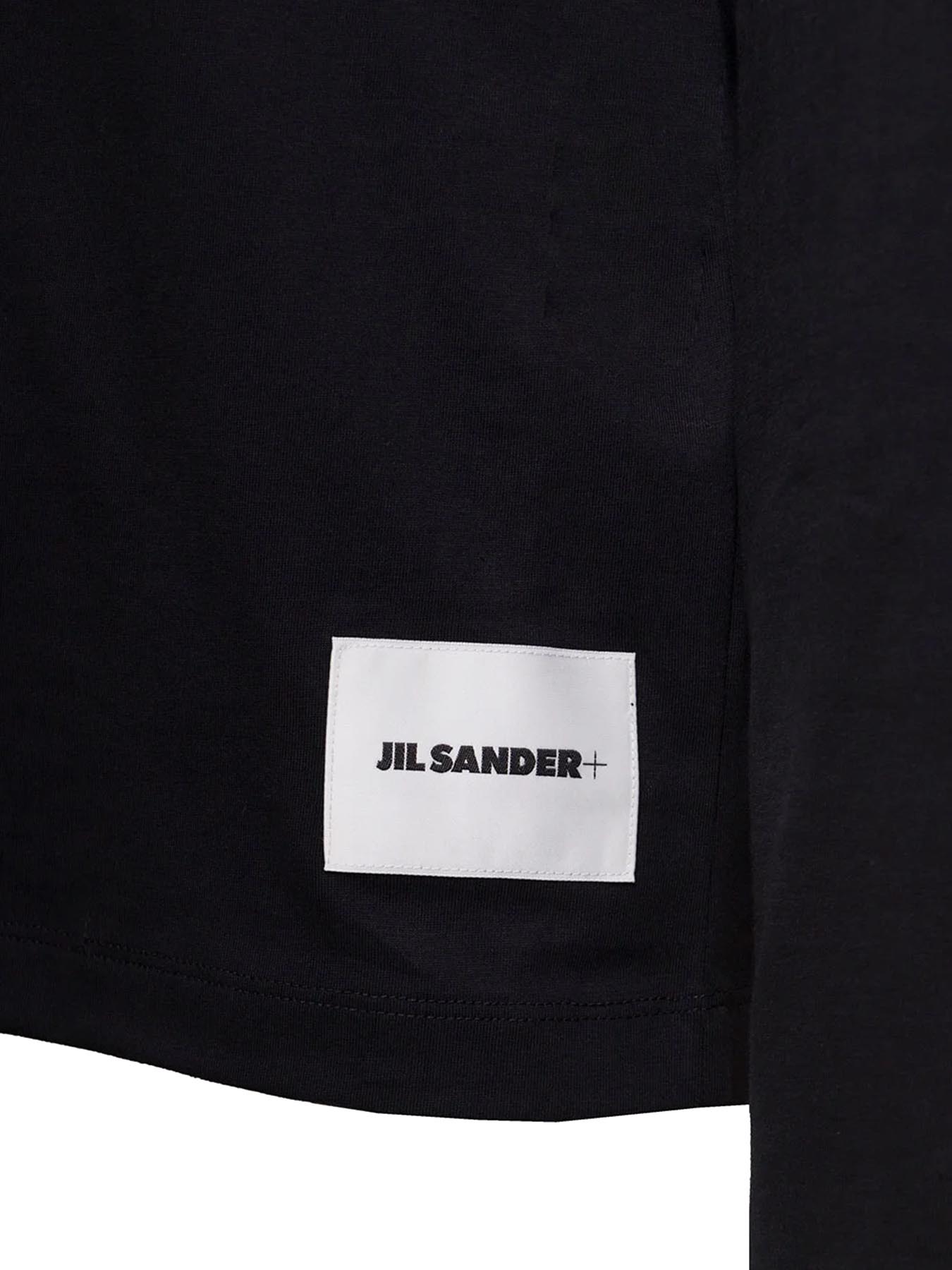 JIL SANDER TRIO OF T-SHIRTS LONG SLEEVES