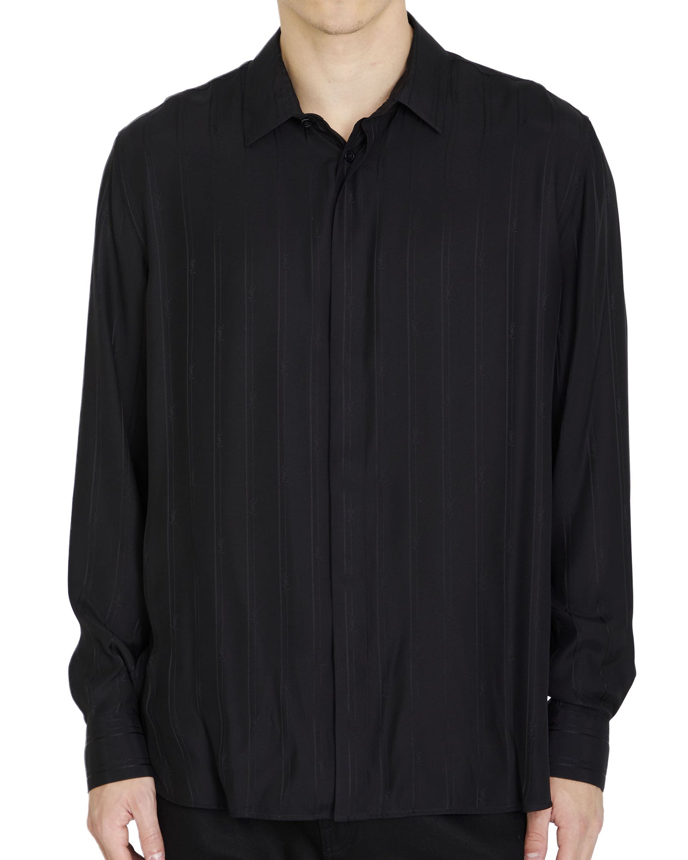 SAINT LAURENT SHIRT SILK