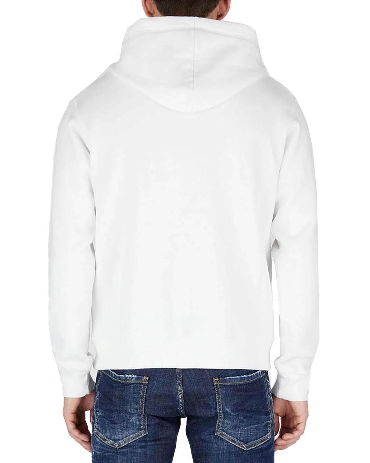 DSQUARED2 LOGO ZIPPED HOODIE