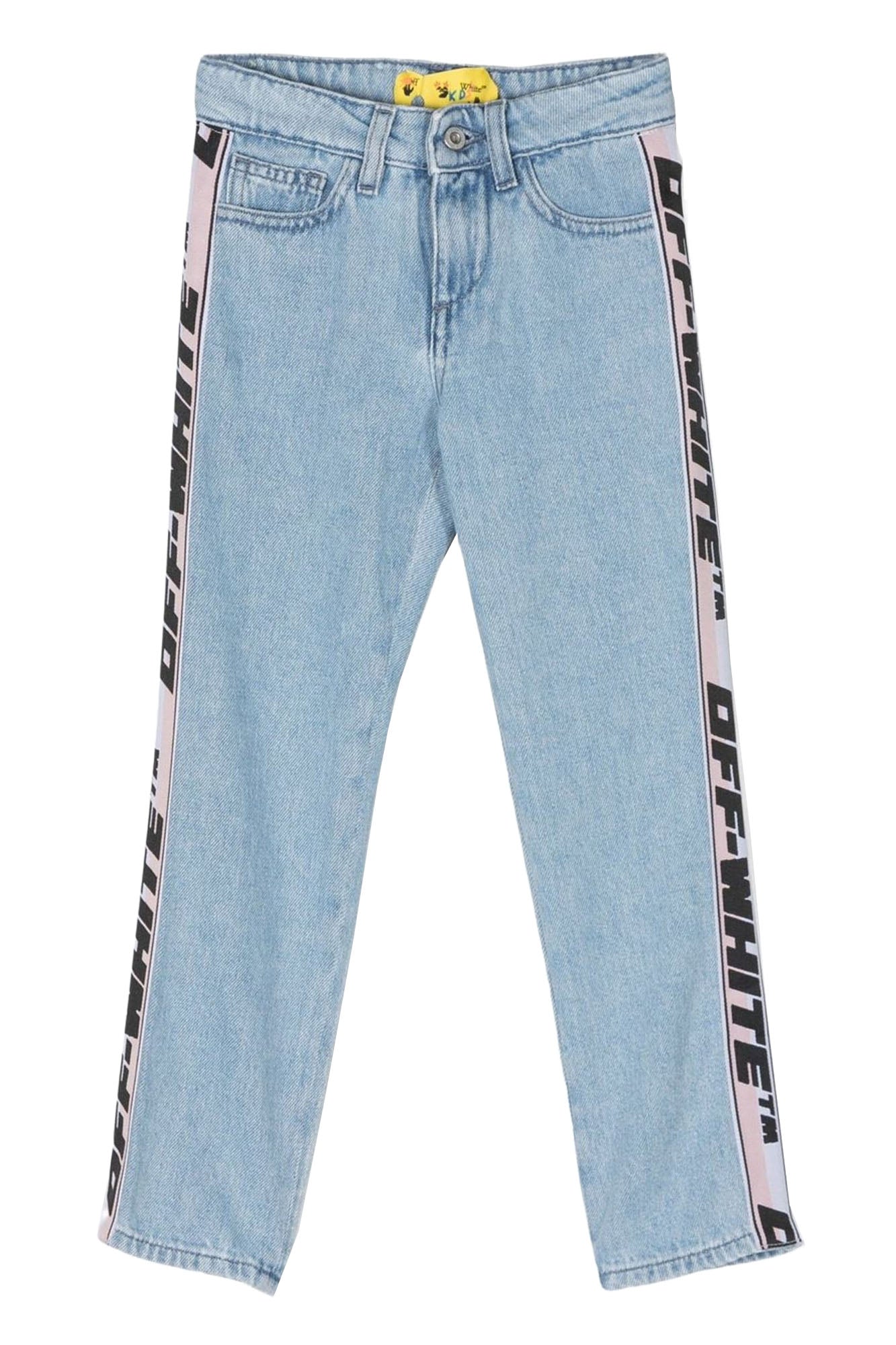 OFF WHITE KIDS JEANS PANTS