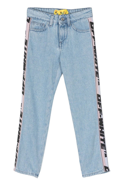 OFF WHITE KIDS JEANS PANTS