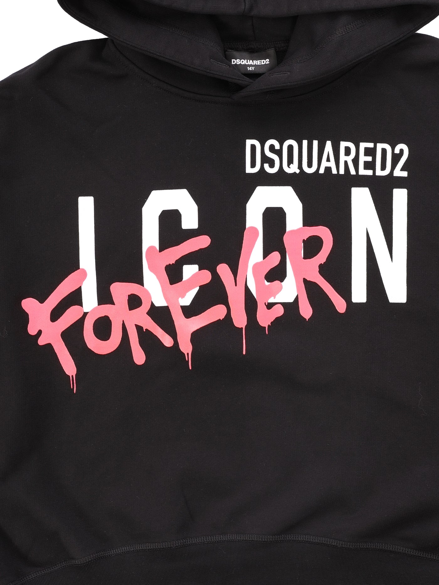 DSQUARED2 KIDS ICON SWEATSHIRT CROOPED