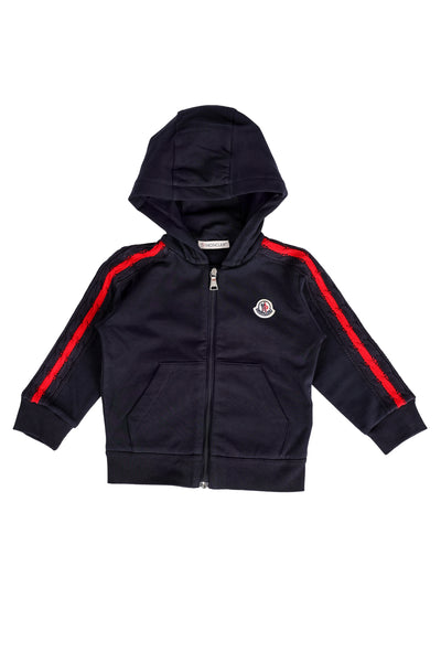 MONCLER KIDS SWEATSHIRT WITH ZIP