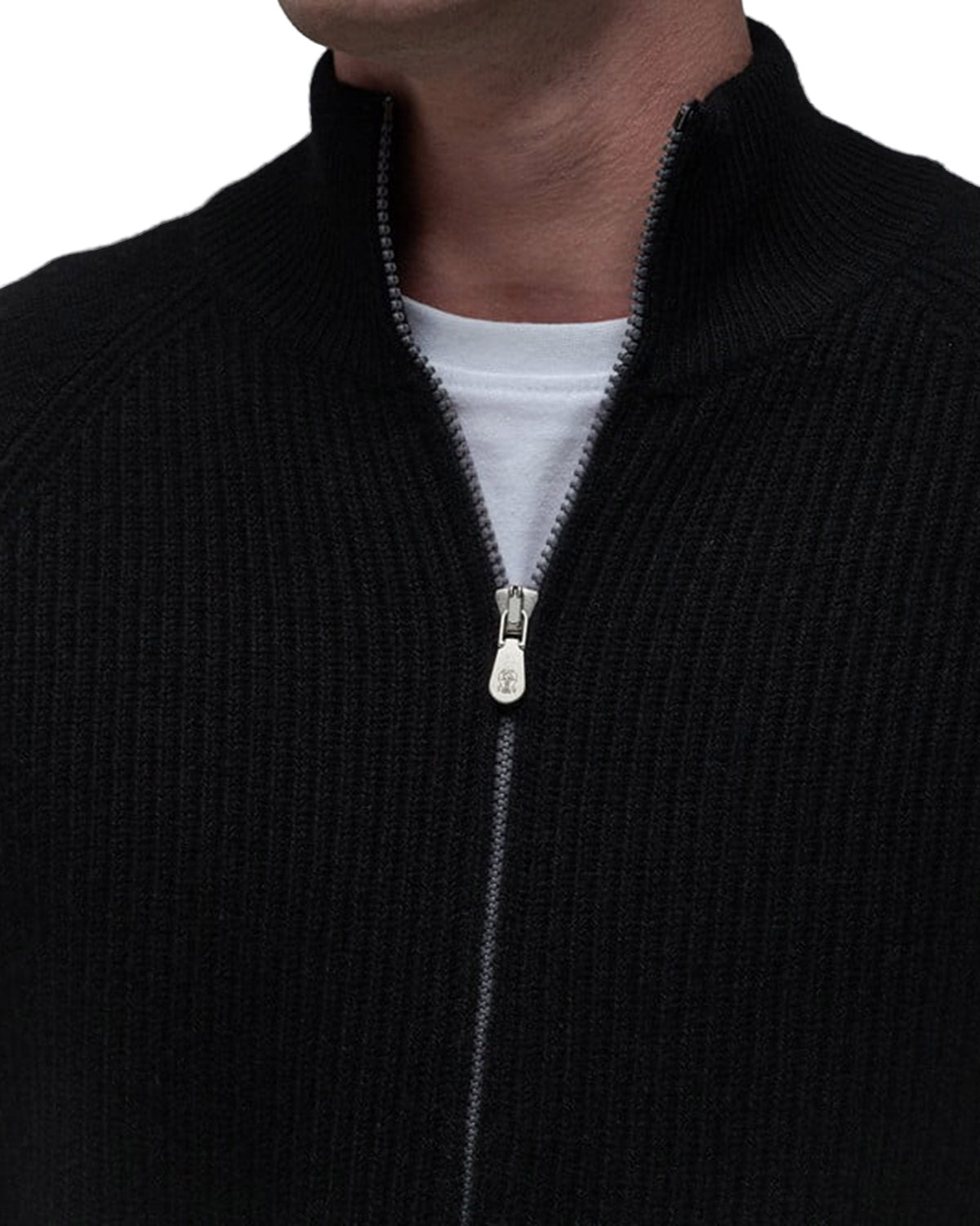 BRUNELLO CUCINELLI PULLOVER CASHMERE WITH ZIP