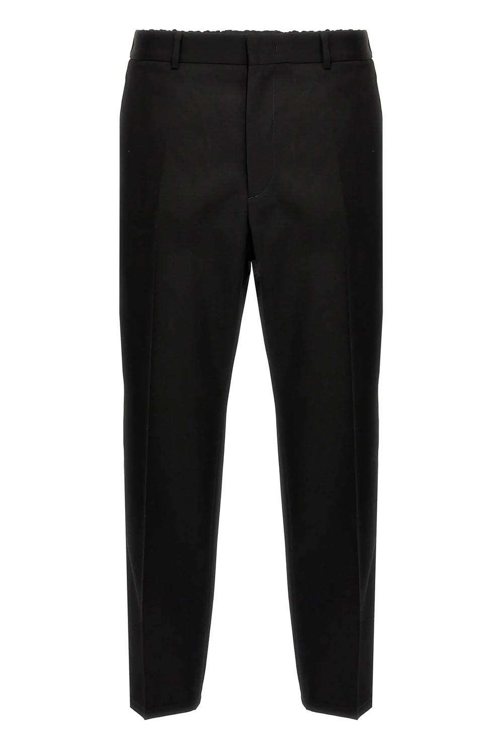 JIL SANDER GABARDINE WOOL PANTS