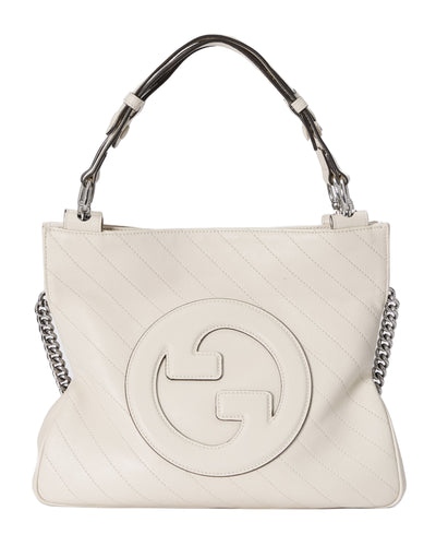 GUCCI HANDBAG BLONDIE WITH LOGO GG