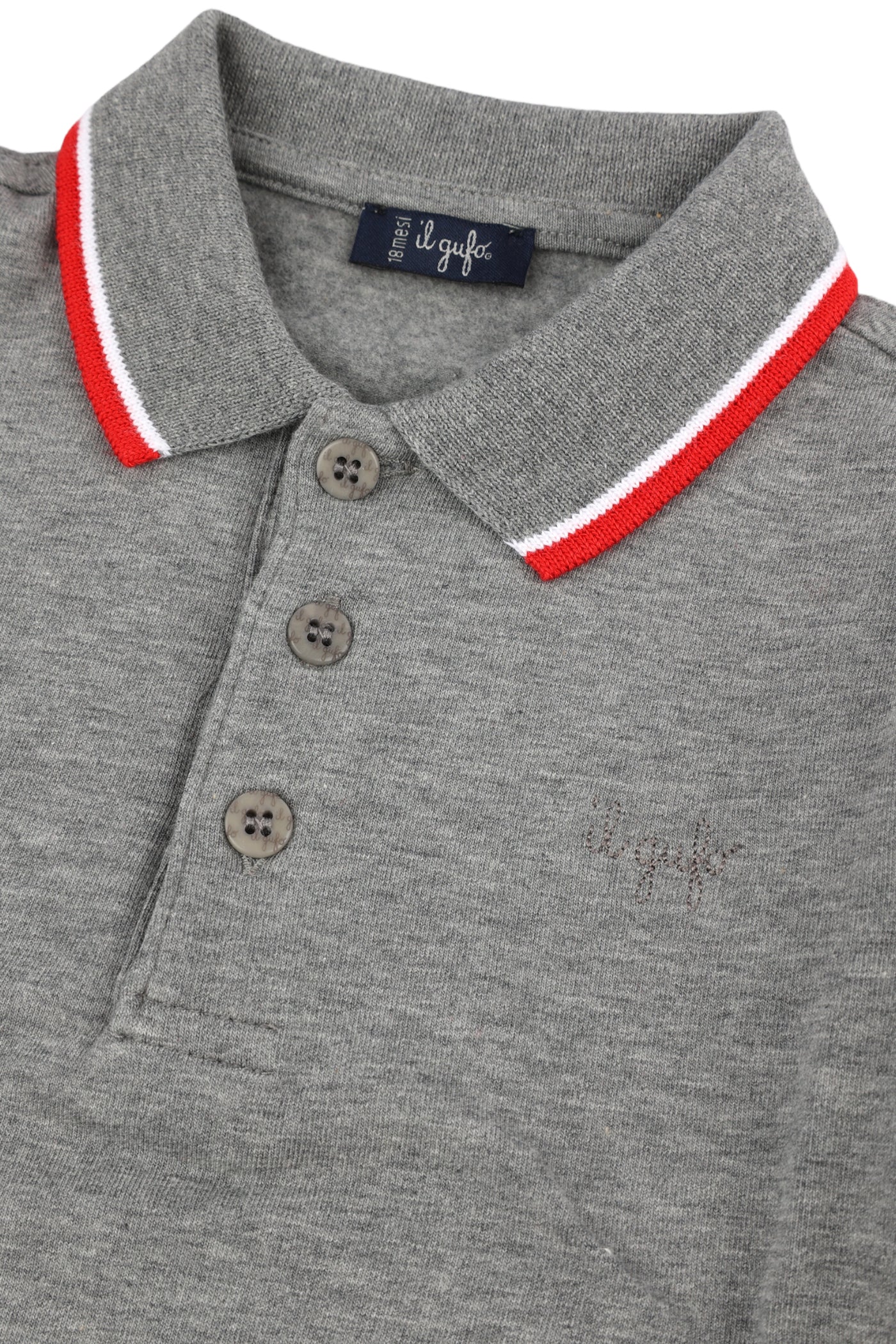 IL GUFO KIDS POLO LONG SLEEVE