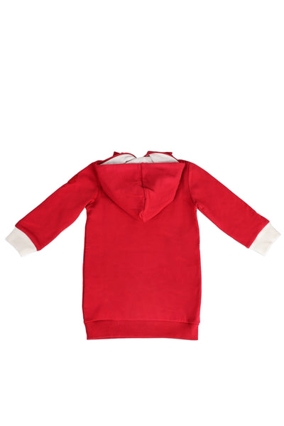 MONCLER KIDS GIRL DRESS WITH HOOD