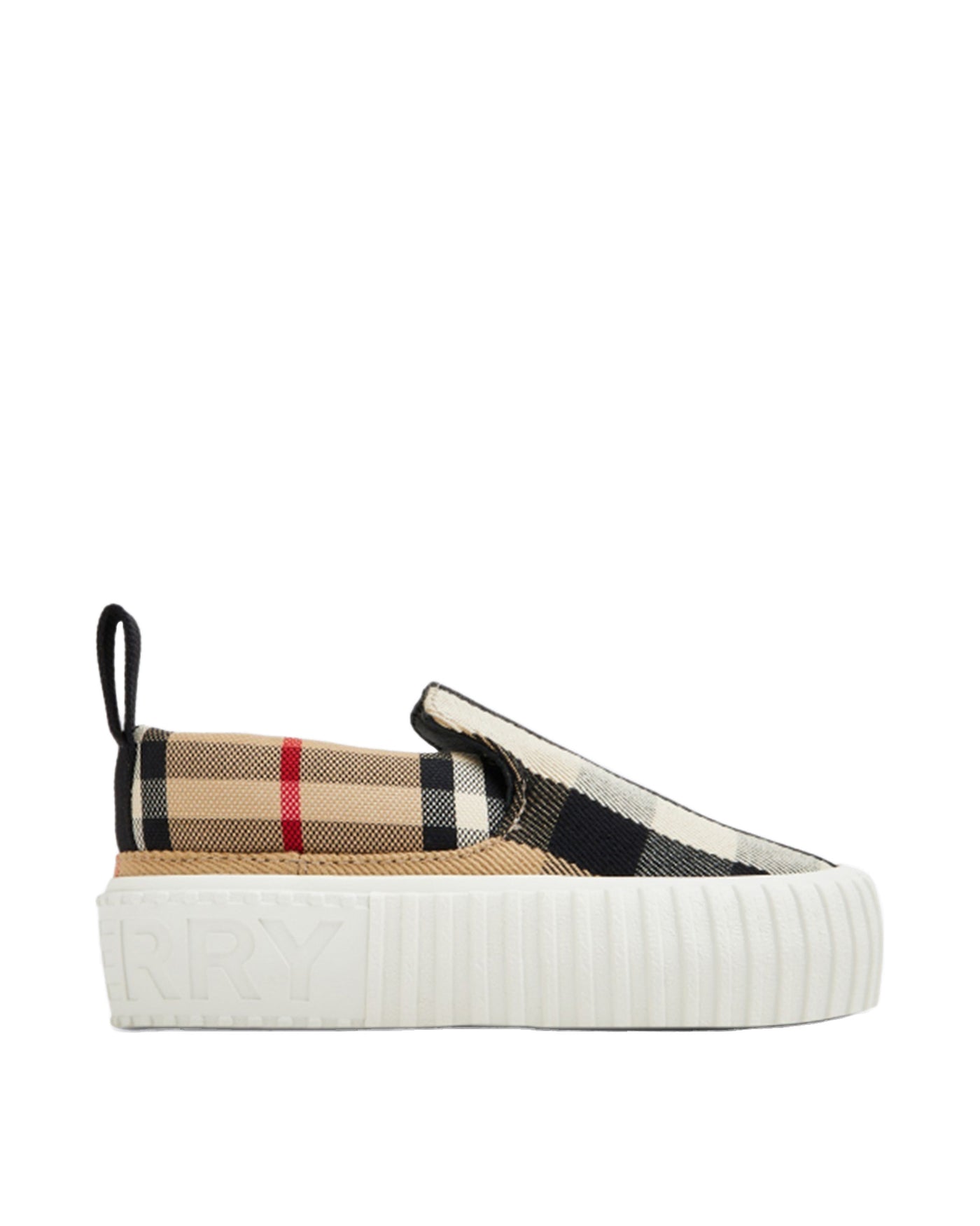 BURBERRY KIDS ANDREW SLIP-ON SNEAKERS