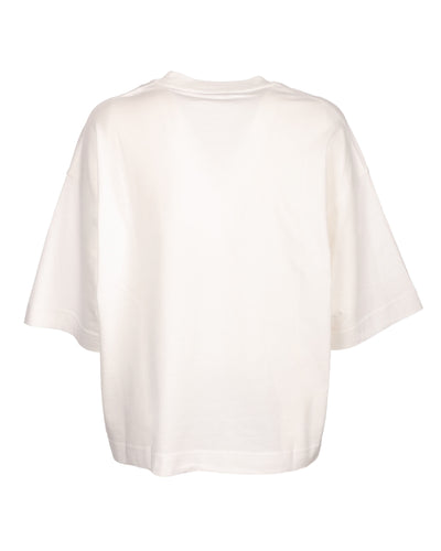 MONCLER WHITE T-SHIRT