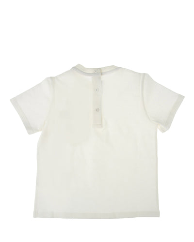 FENDI KIDS T-SHIRT TEDDY PRINT 