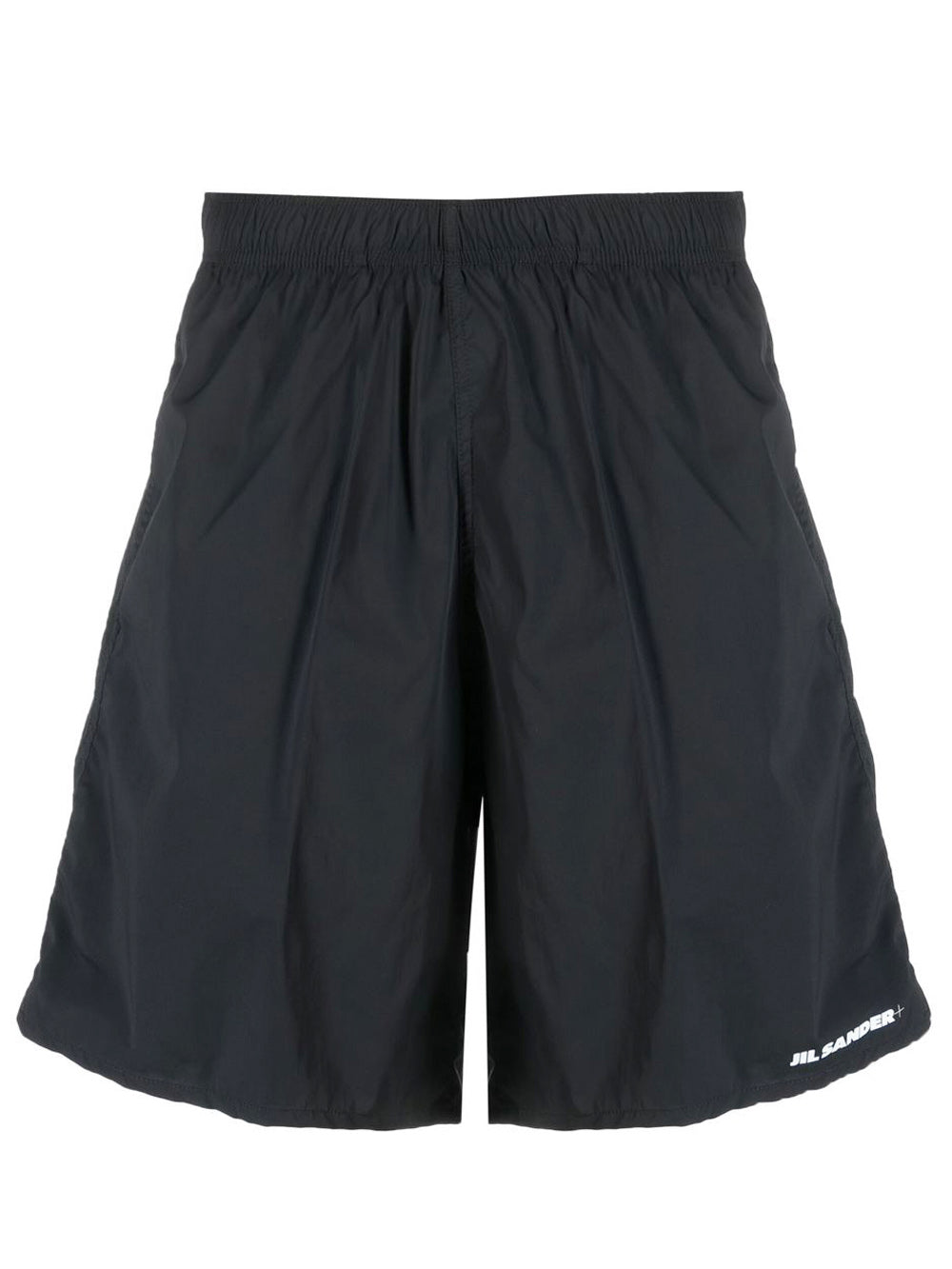 JIL SANDER BLACK SWIMMING BOXER