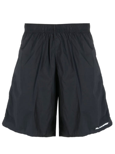 JIL SANDER BLACK SWIMMING BOXER