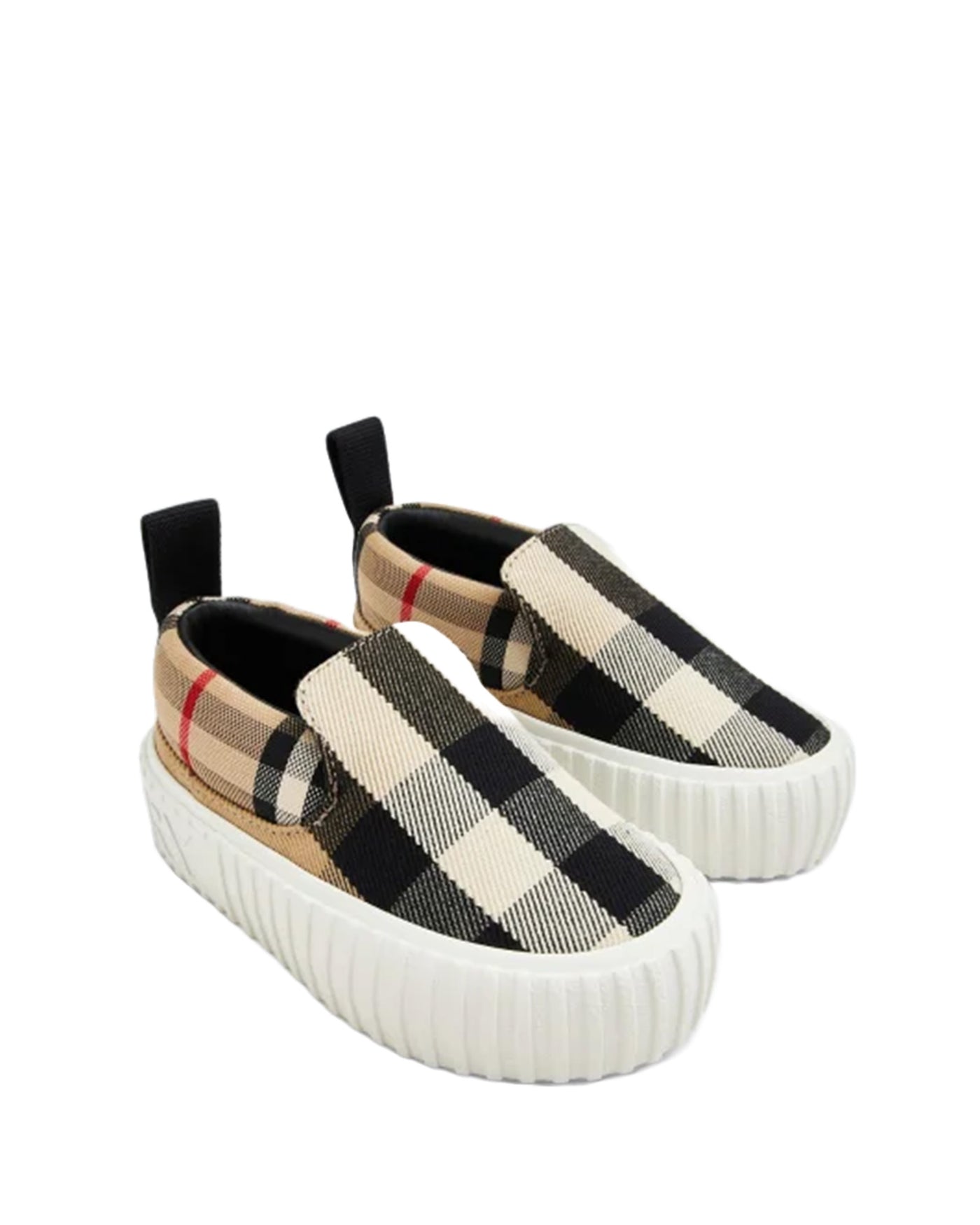 BURBERRY KIDS ANDREW SLIP-ON SNEAKERS