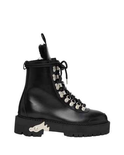 OFF WHITE ANKLE BOOTS