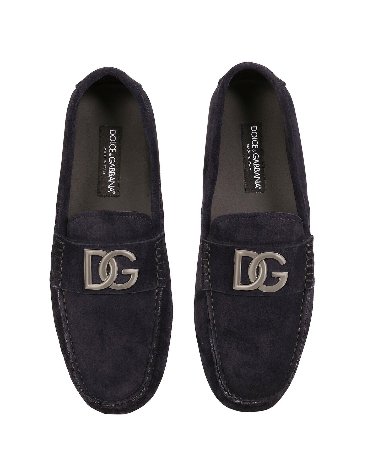 DOLCE&GABBANA LOAFERS WITH LOGO