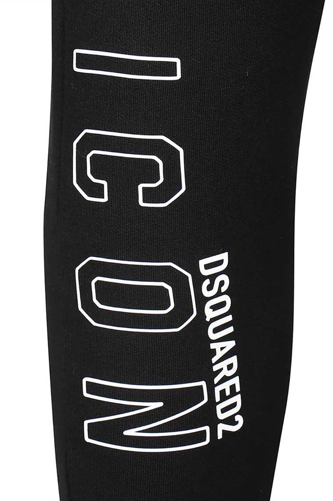 DSQUARED2 BLACK TRACKSUIT PANTS 