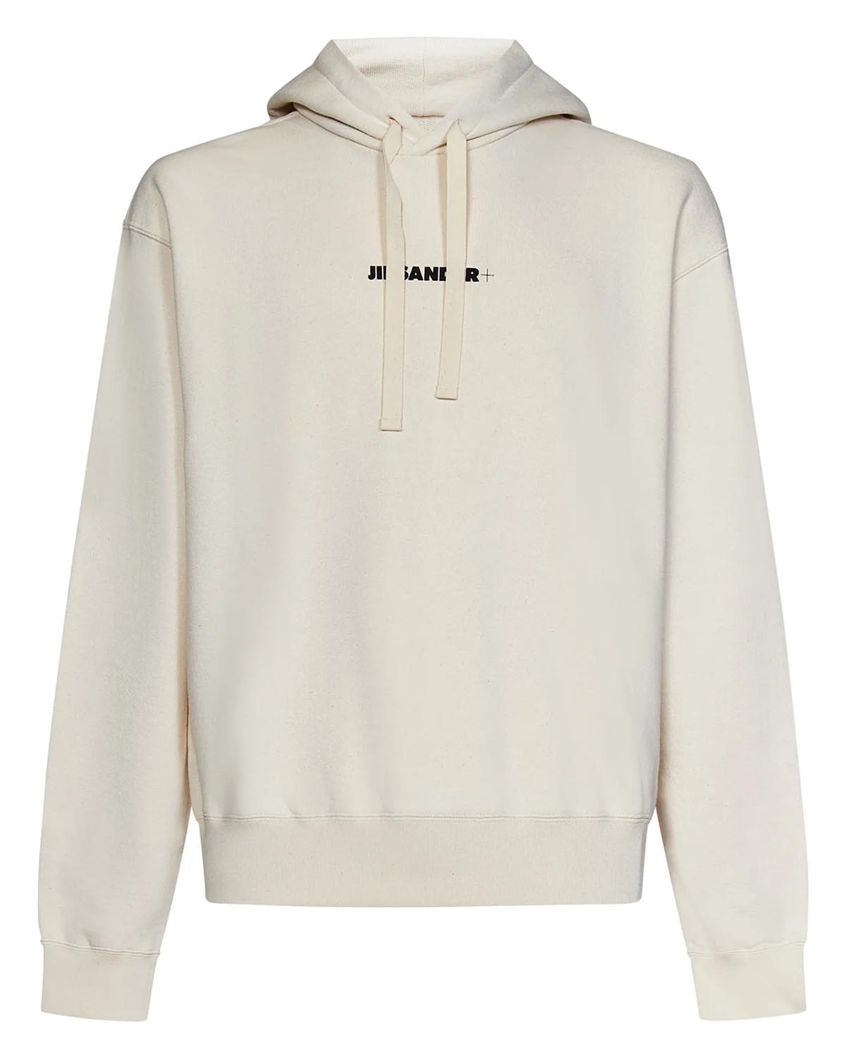 JIL SANDER HOODED SWEATSHIRT