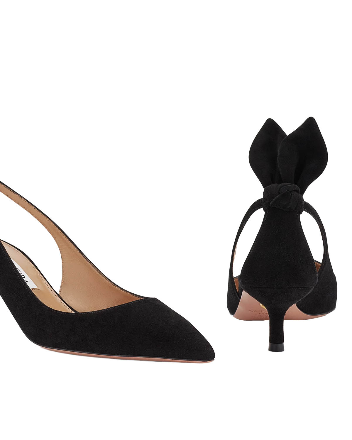 AQUAZZURA BOW TIE PUMP