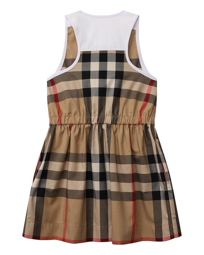 BURBERRY KIDS MIDI DRESS