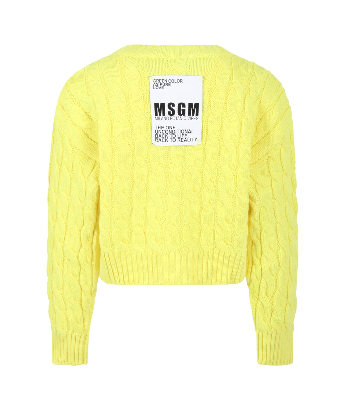 MSGM KIDS CARDIGAN