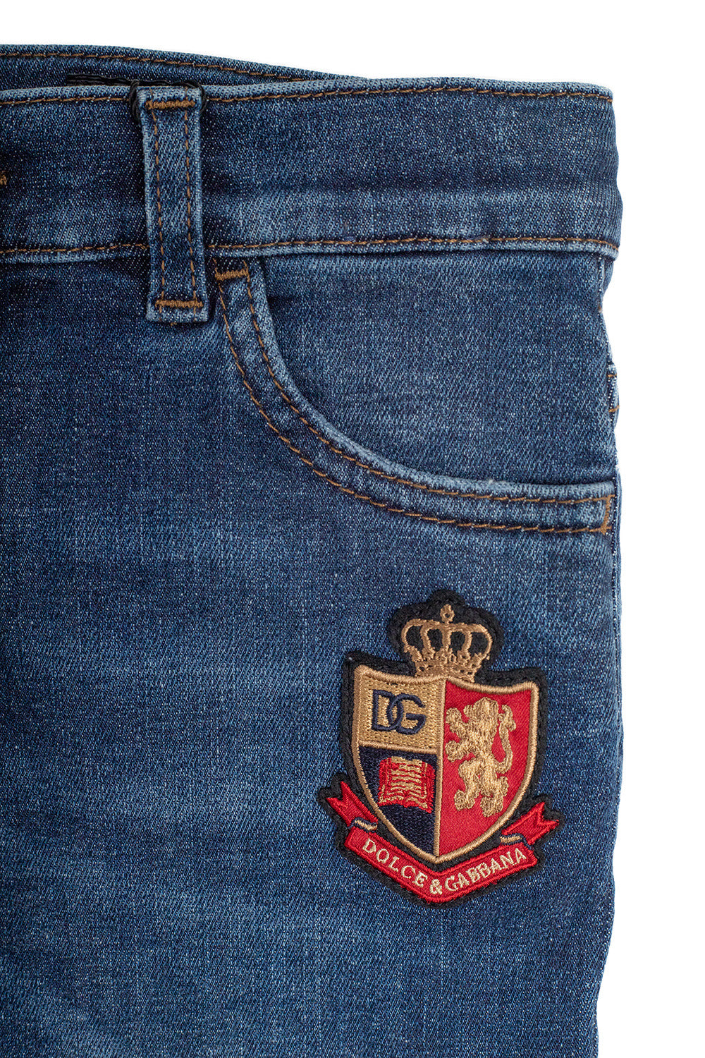 DOLCE & GABBANA KIDS JEANS PANTS