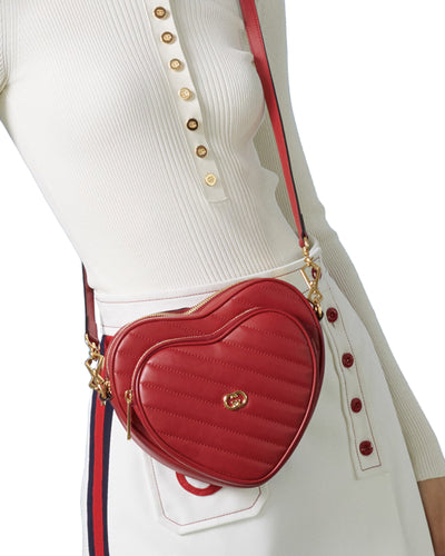 GUCCI CROSSBODY BAGS MATELASSE' MINI WITH LOGO GG 