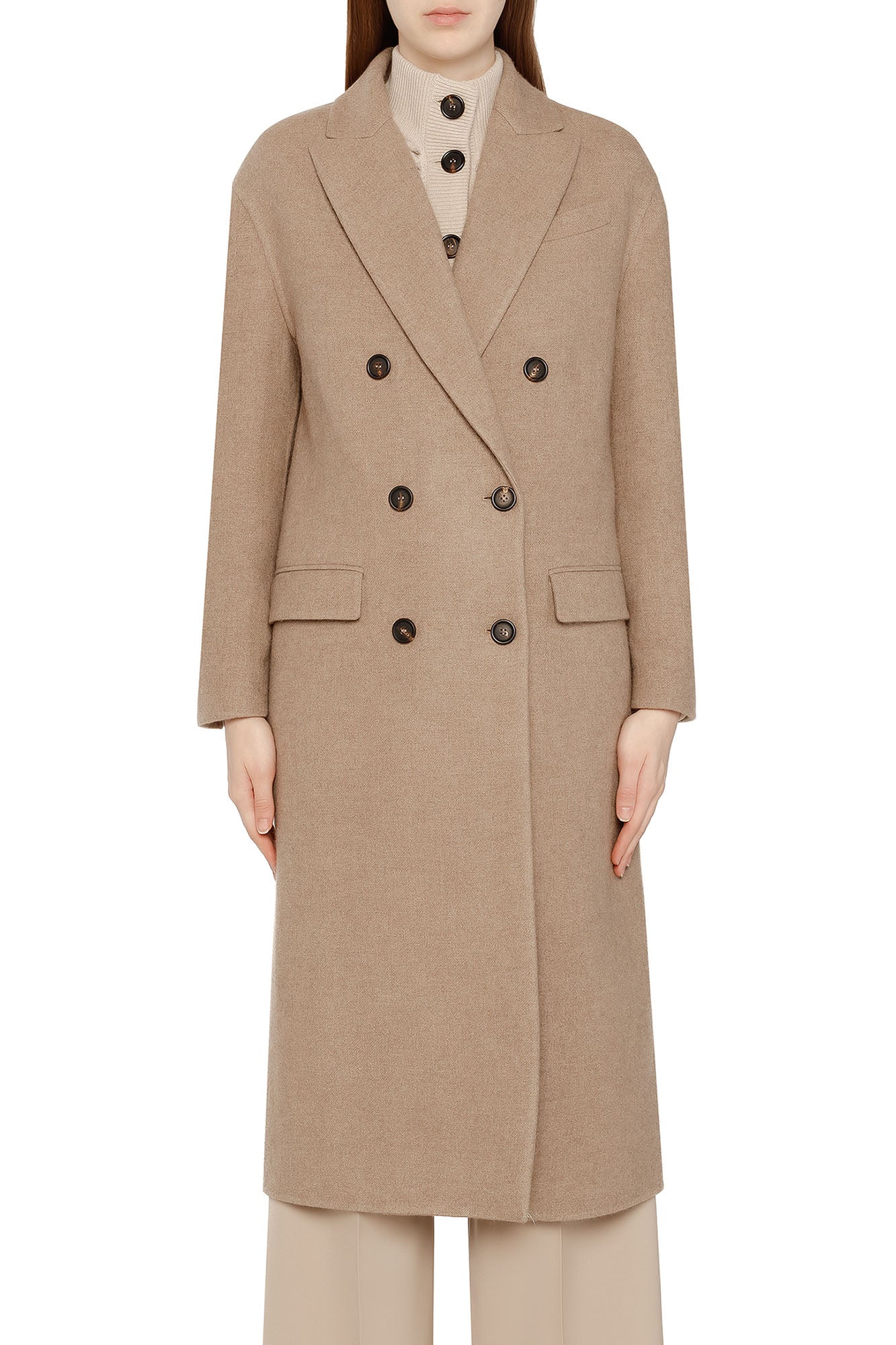 BRUNELLO CUCINELLI COAT CASHMERE