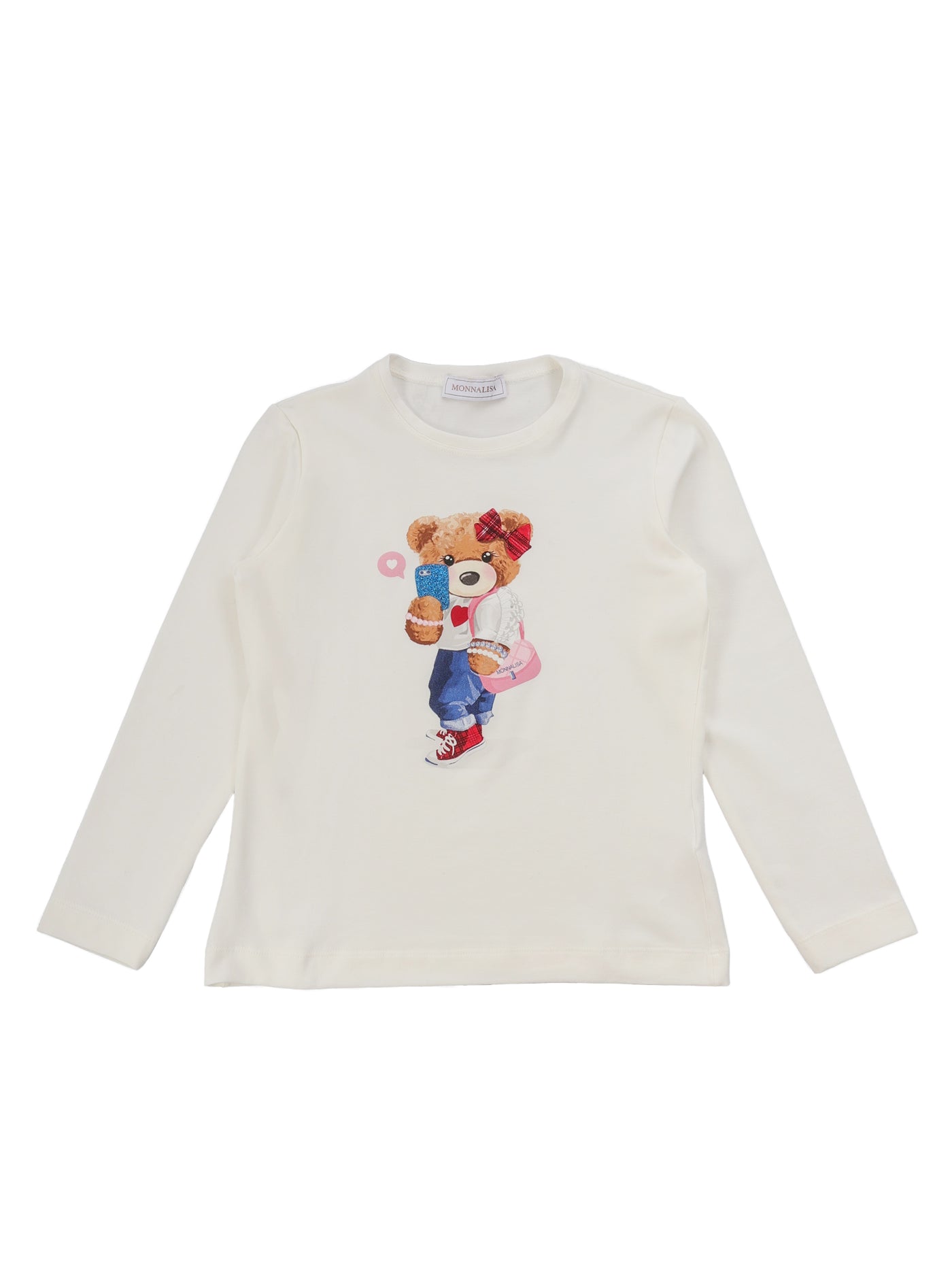 MONNALISA KIDS T-SHIRT LONG SLEEVE