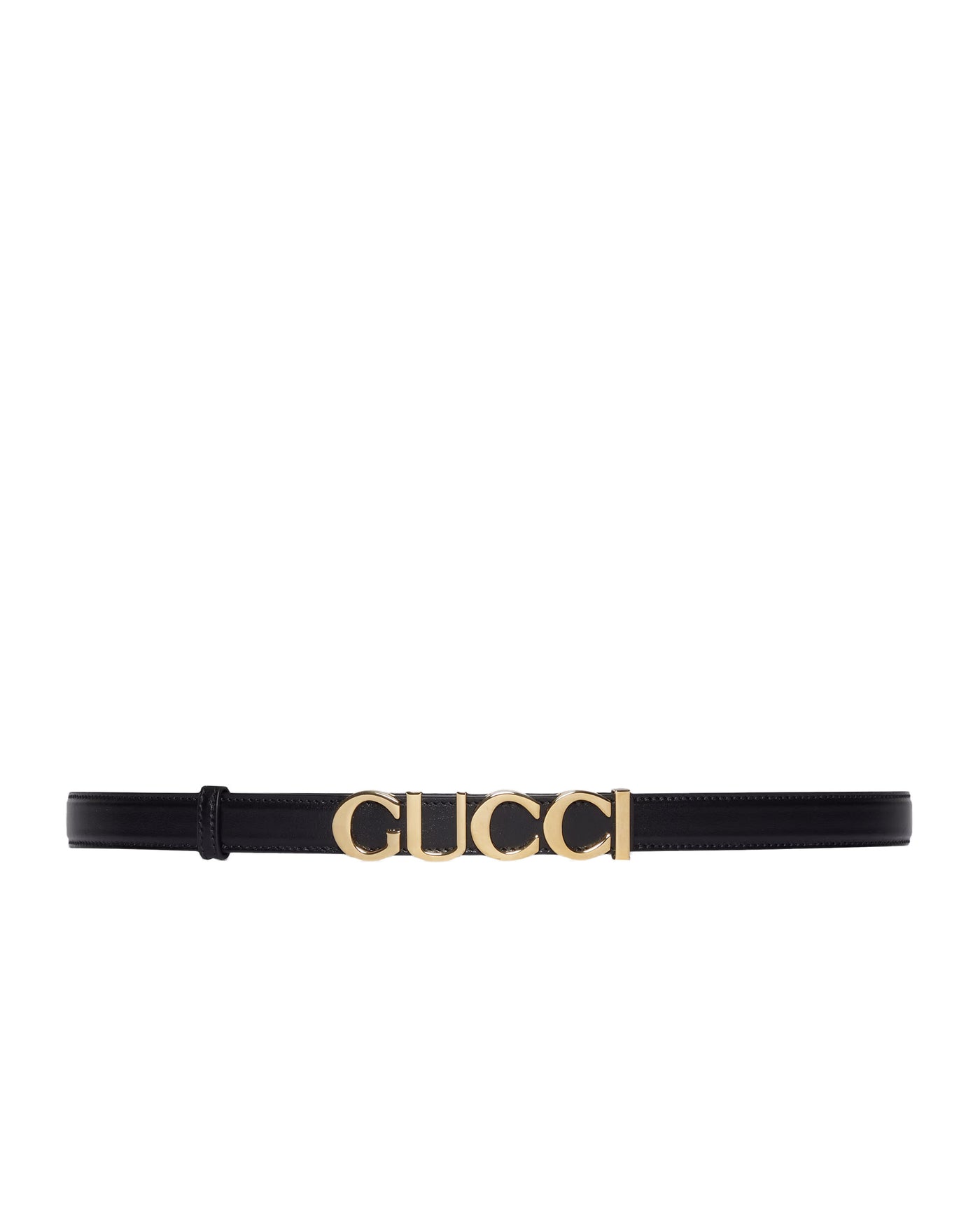 GUCCI BUCKLE THIN BELT